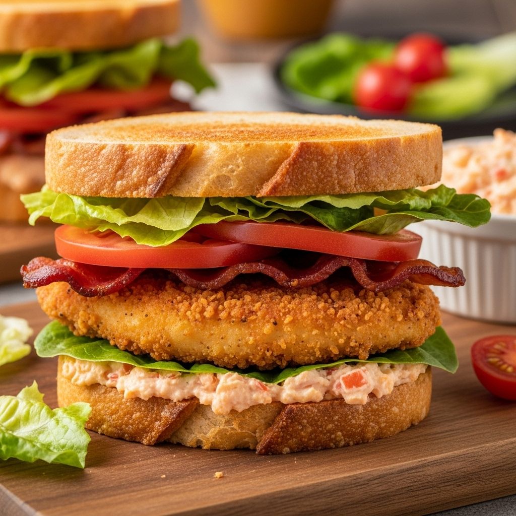 Smoky spread, crisp bacon, and juicy grilled meat elevate this lunchtime favorite.
