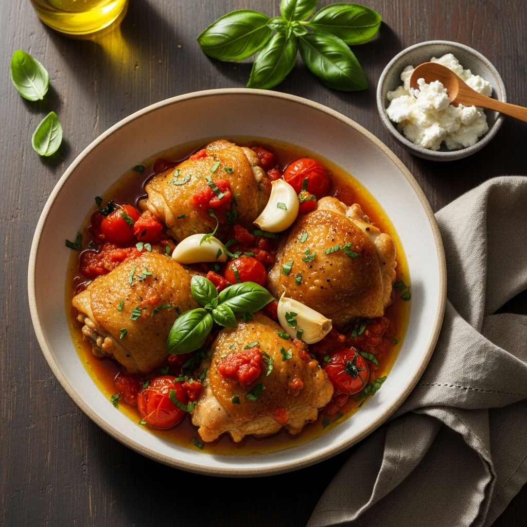A rustic blend of pantry staples brings warm, homemade flavor to your dinner table.