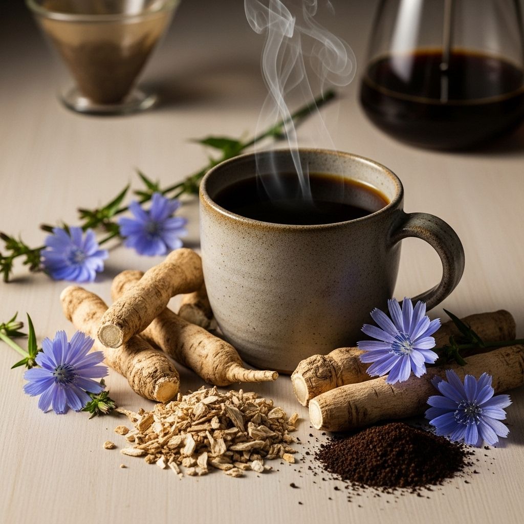 Chicory Root Coffee: Benefits, Nutrition, and Is It Right for You? A smooth, caffeine-free brew loaded with inulin to support healthy digestion.