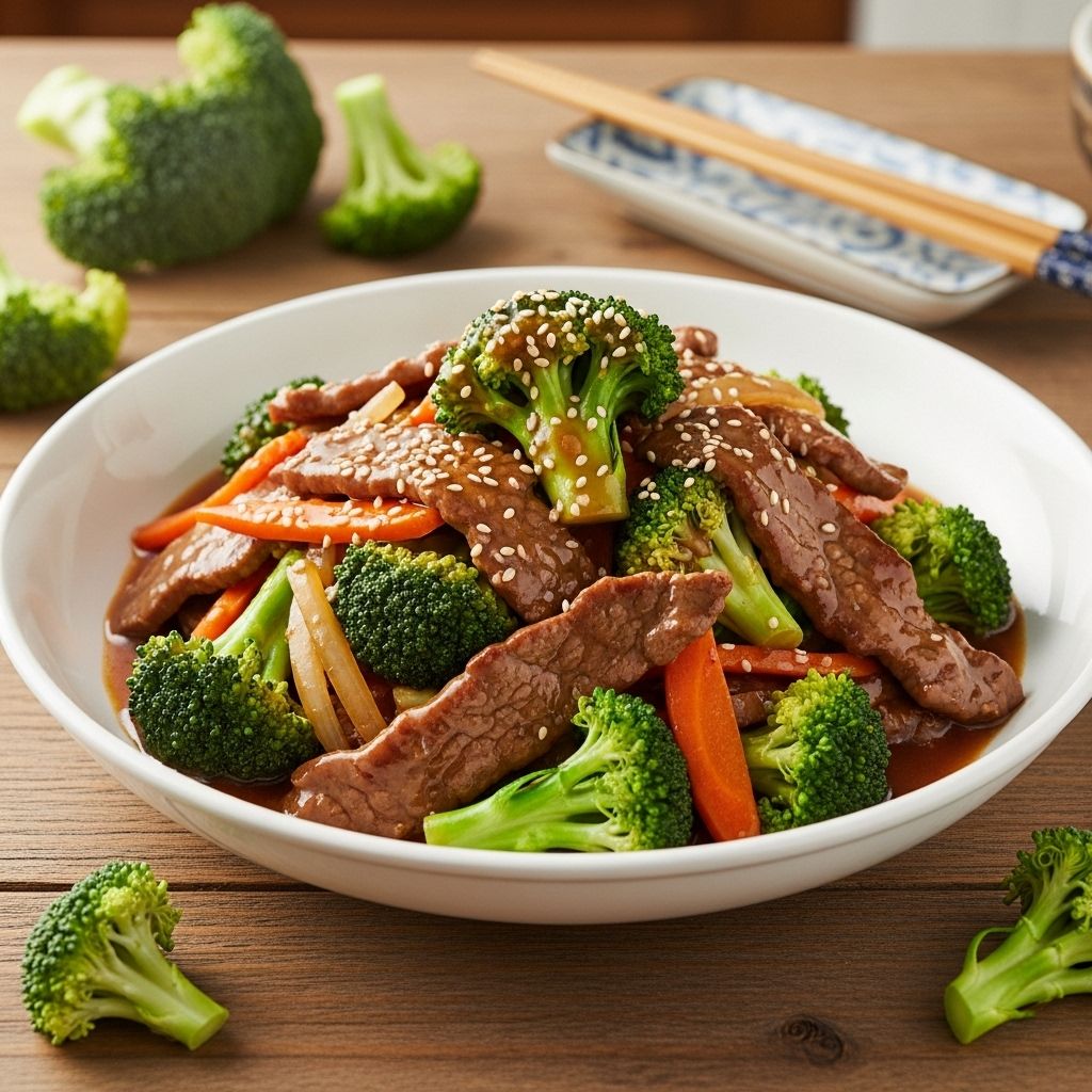 High-heat cooking and quick blanching deliver restaurant-quality texture and flavor.