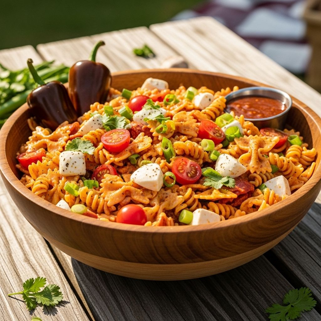 Smoky adobo heat meets tangy dressing and crisp veggies in a chilled crowd-pleaser.