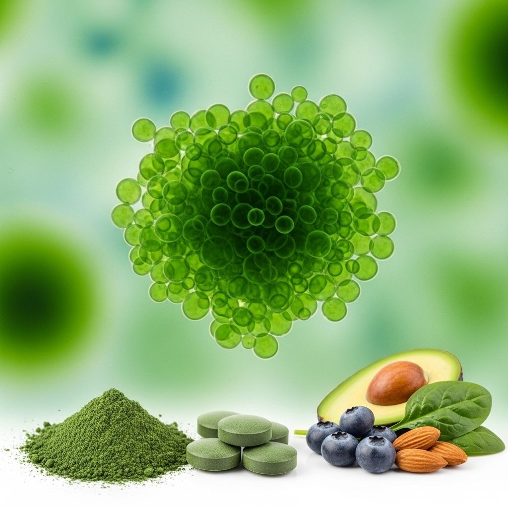 Chlorella Benefits: Nutrition, Uses, Side Effects, and More Algae’s dense protein and antioxidants boost immunity while aiding gentle detoxification.