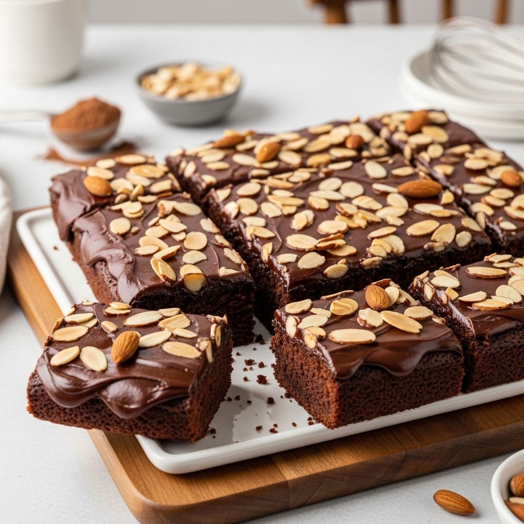 Every slice bursts with velvety fudge icing and toasted nuts that win over every guest.