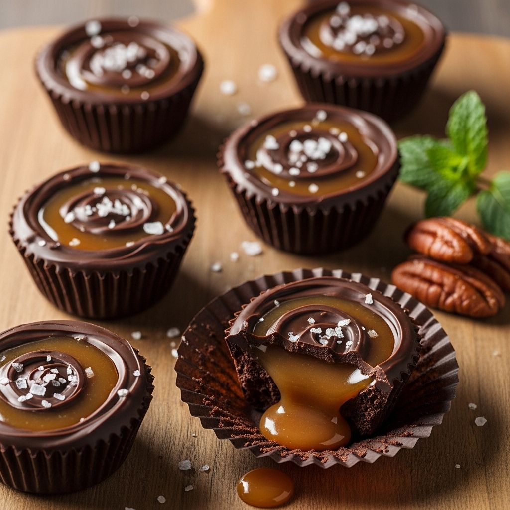 Indulgent homemade treats that balance gooey centers, crisp shells and sea salt.