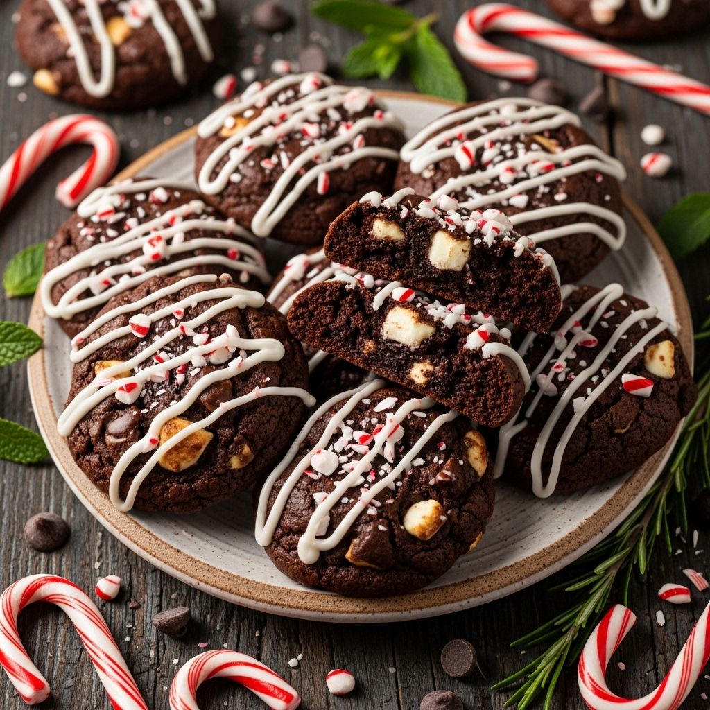 Chocolate Candy Cane Cookies: Festive Baking for the Holidays Gifting these mint-infused cookies adds a festive spark to every holiday gathering.