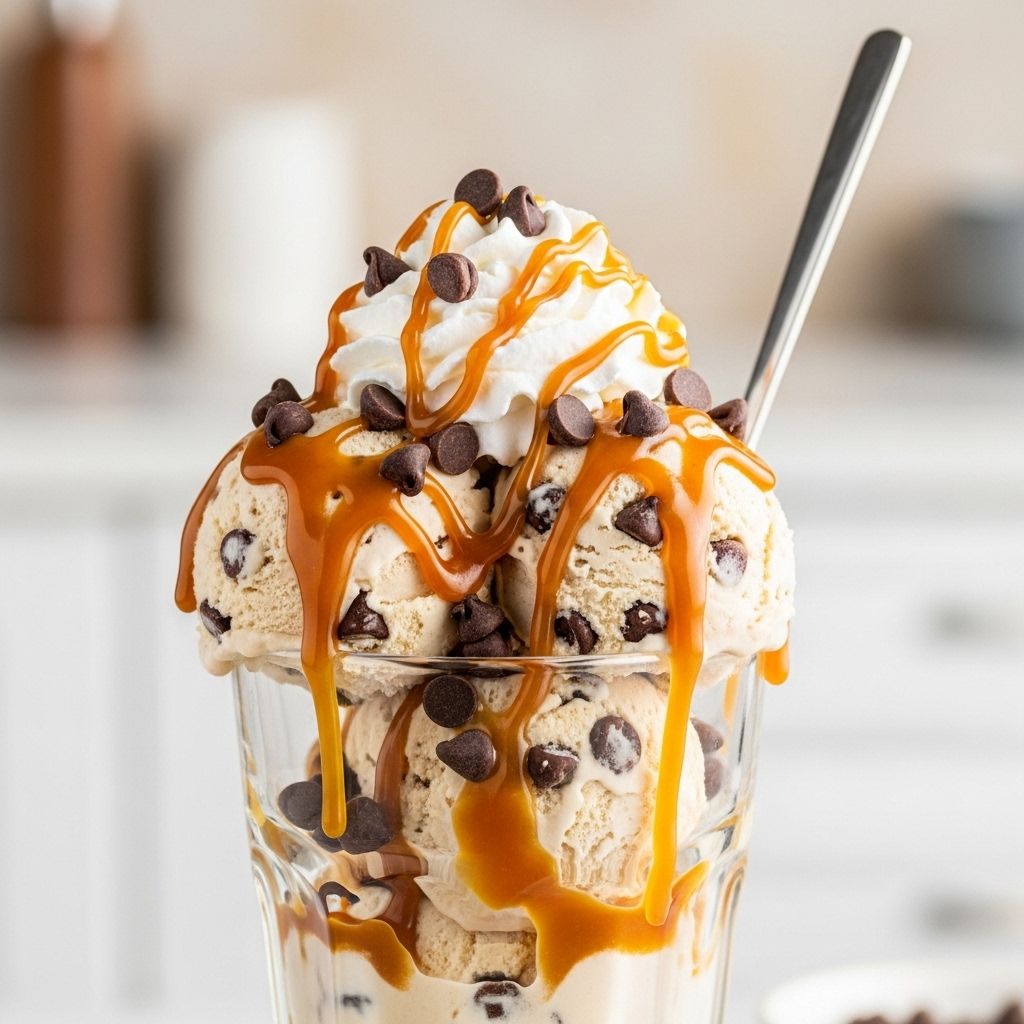 A gooey, flavor-packed treat that brings classic diner vibes and endless topping options.