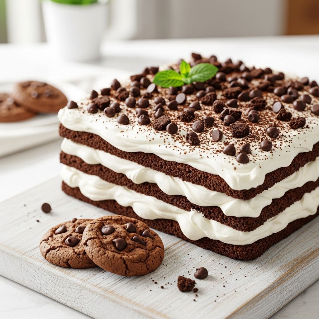 Dreamy malted whipped cream meets chewy classics for a make-ahead delight.