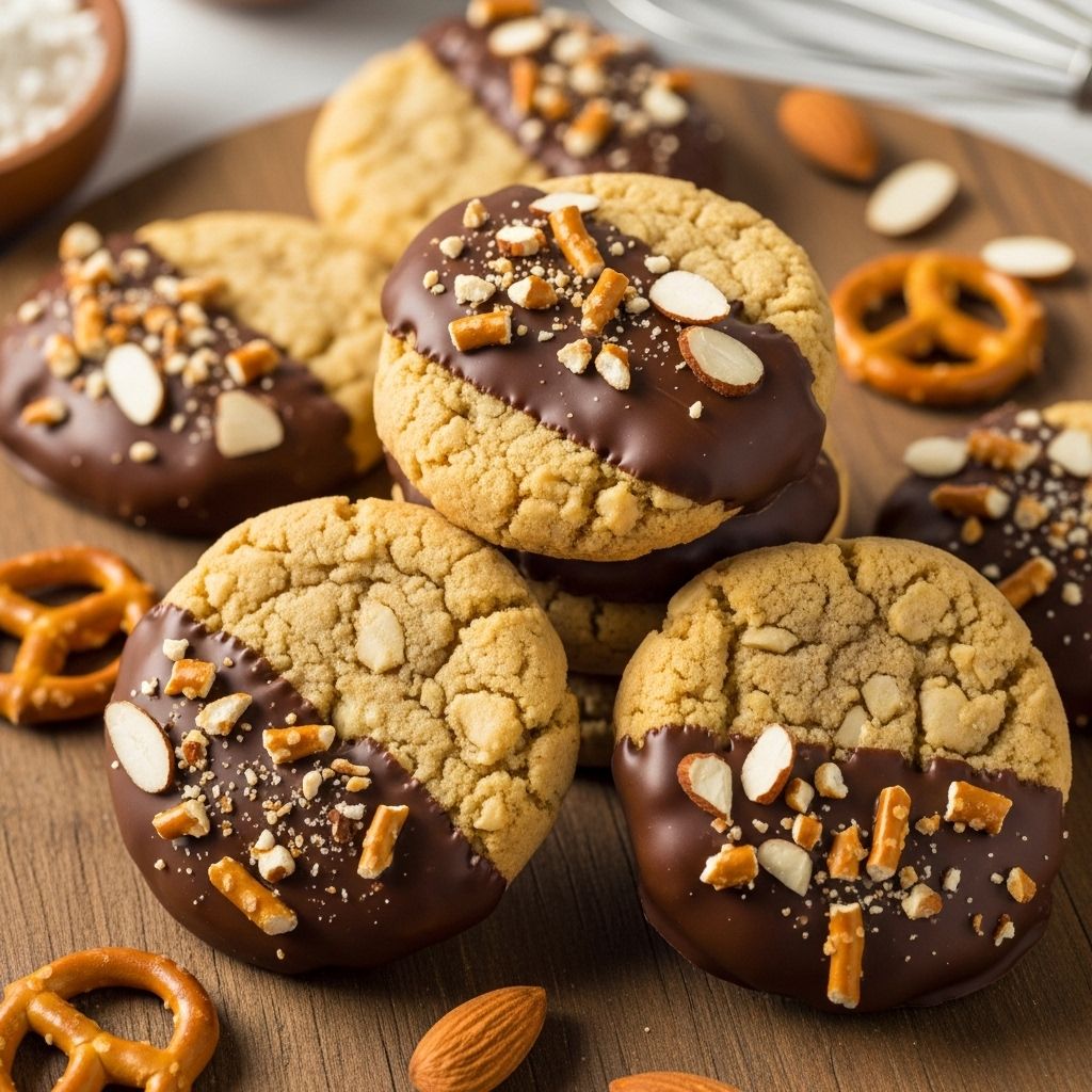 A balance of savory crunch and smooth sweetness delivers bakery-quality indulgence.