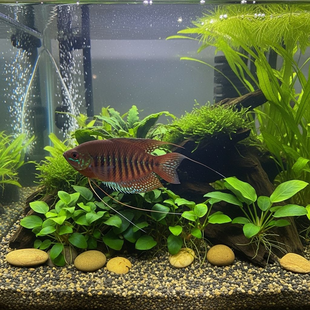 Soft, acidic water and rich plant cover enhance coloration and reduce stress.