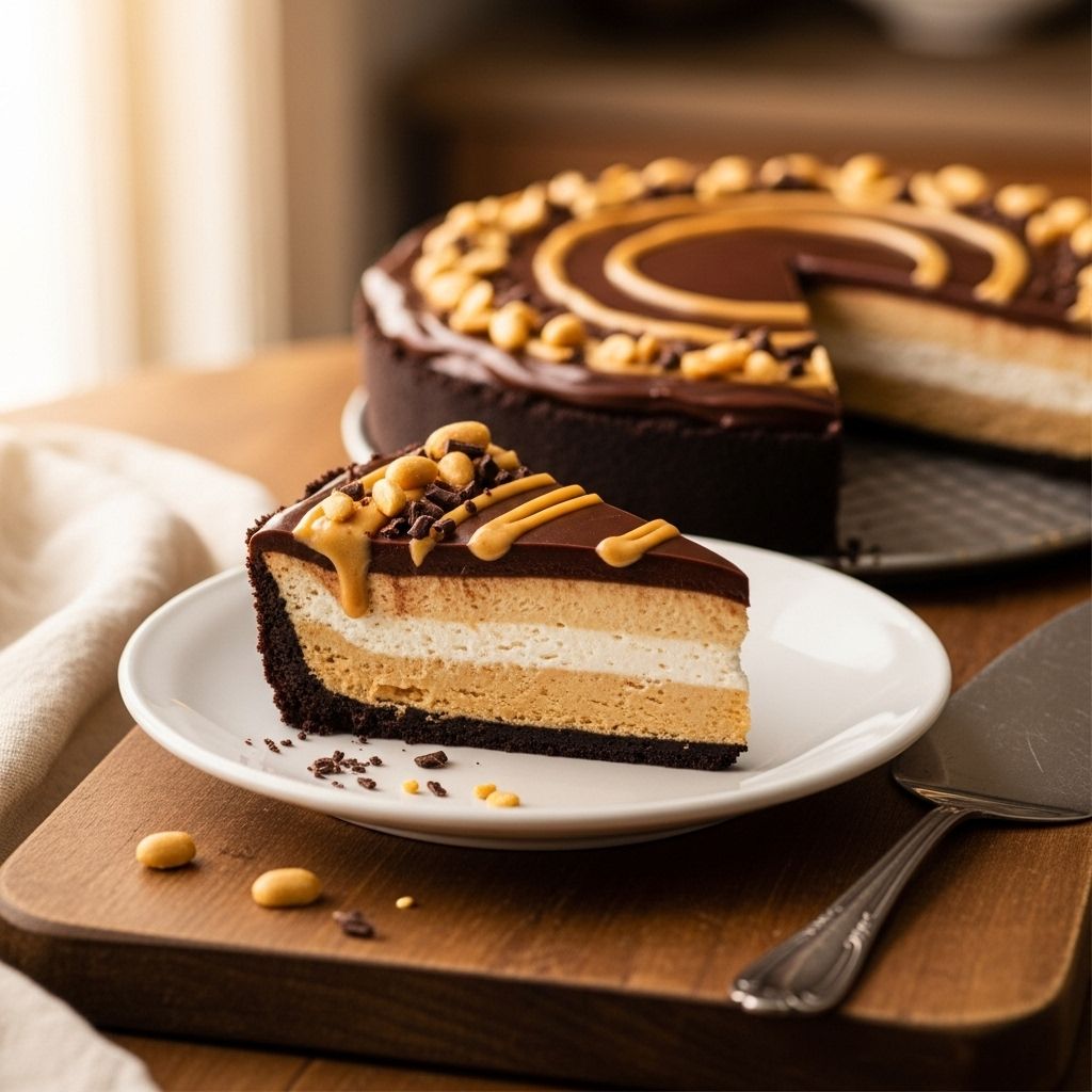 Velvety filling on a crunchy cookie base delivers effortless indulgence with every bite.
