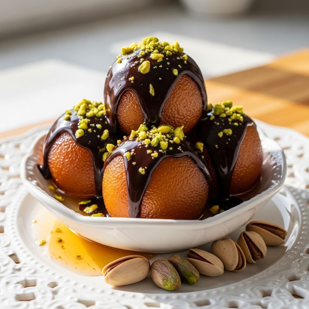 Experience an indulgent blend of silky syrup, gooey centers, and nutty textures.