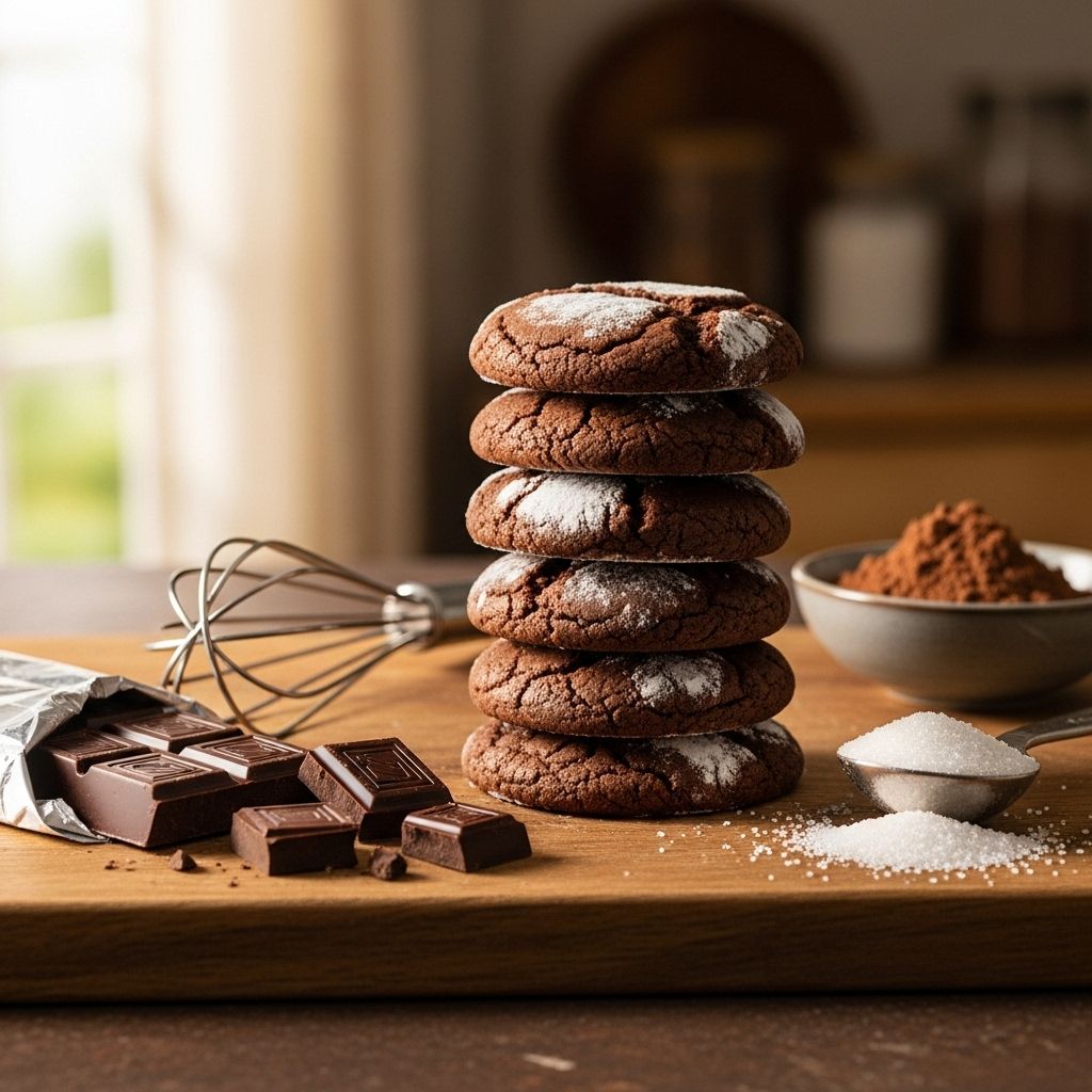 Combine deep cocoa flavor with a sweet glaze for festive homemade treats.