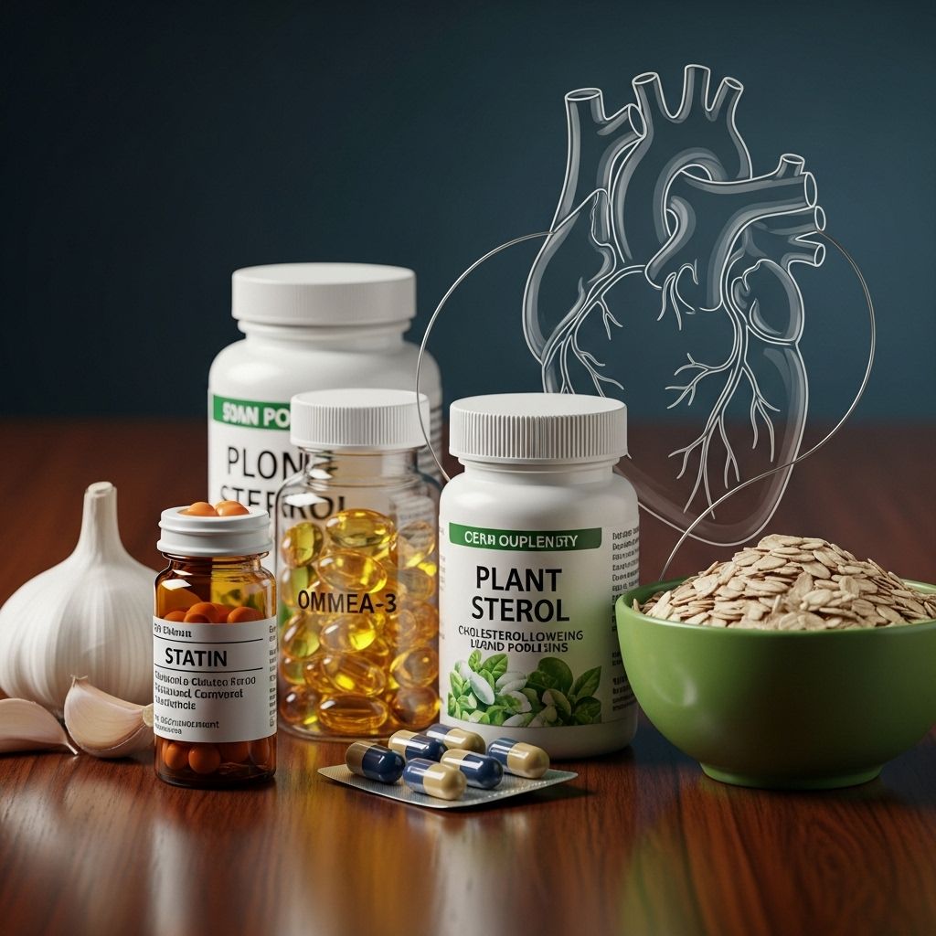 Explore the major classes of cholesterol-lowering drugs, their effectiveness, side effects, and who should consider using them.