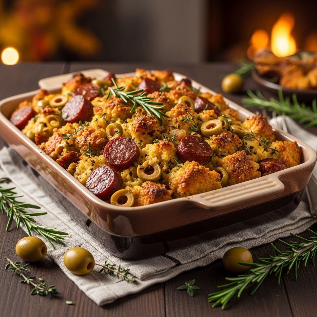 Experience smoky Spanish spice and briny tang woven into every mouthwatering bite.
