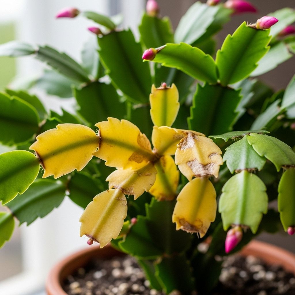 Fixing light, water, and soil balance early brings vibrant growth and winter blooms.