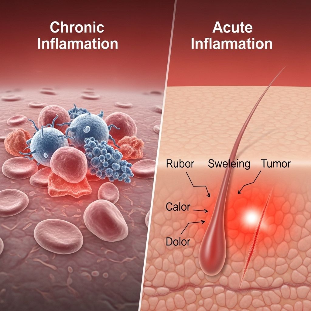 Chronic vs. Acute Inflammation: What You Need to Know Distinguishing fleeting flare-ups from lasting swelling can lead to smarter wellness choices.