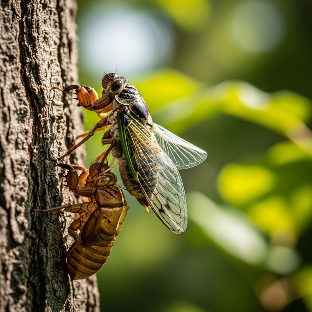 Rarely seen synchronized emergence reveals nature's clever survival strategy.