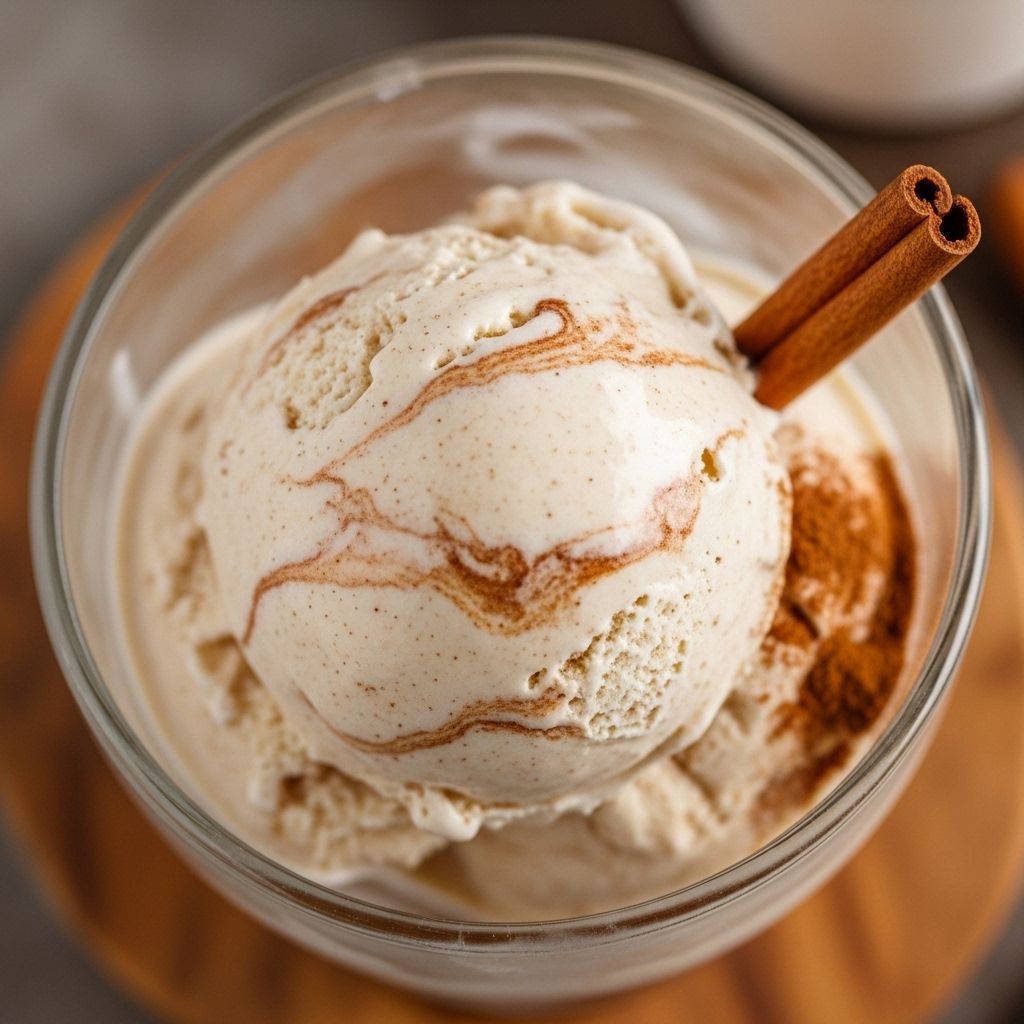Elevate desserts with a luxuriously spiced frozen creation that delights every palate.