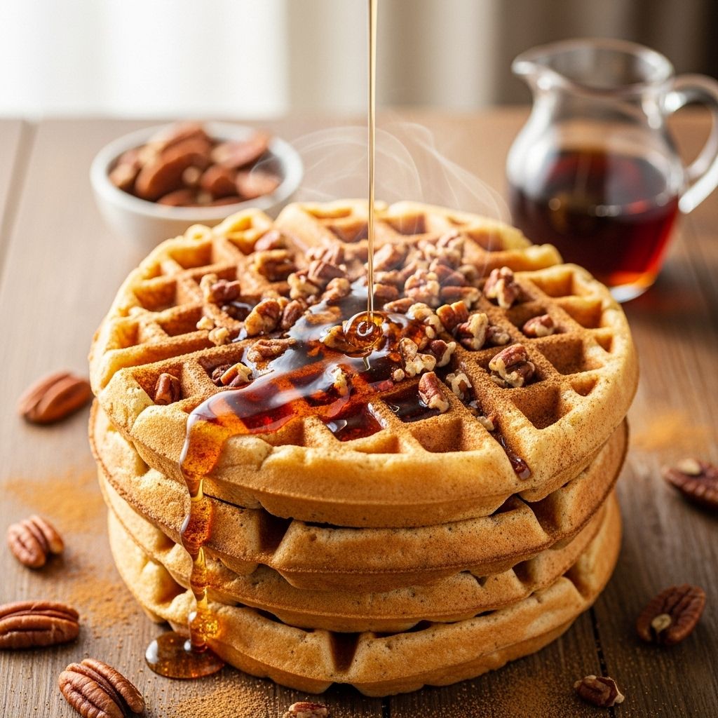 Overnight fermentation delivers depth of flavor and a golden, crunchy breakfast treat.