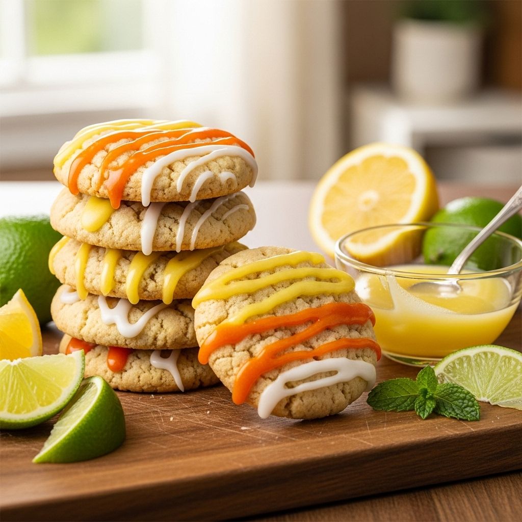 A melt-in-your-mouth treat marrying rich dough with bright, refreshing notes in each bite.