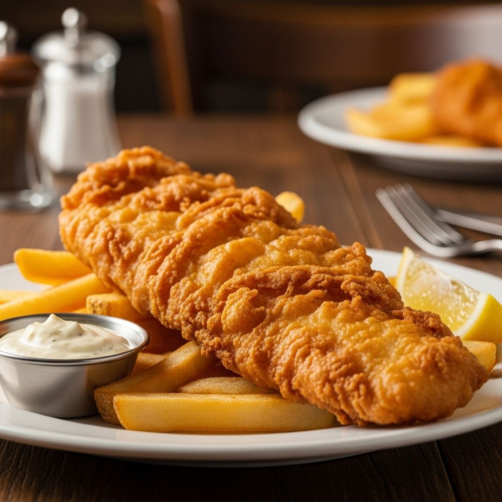 Simple techniques and ingredients deliver flaky white fish encased in a crackling crust.