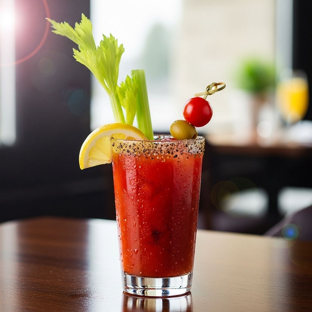 Bold tomato base and zesty spices combine for a brunch cocktail that adapts to any palate.