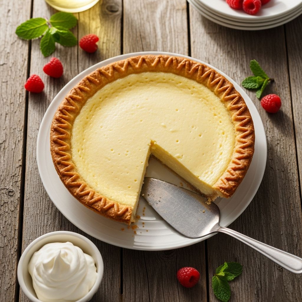 Buttery crust and a silky custard come together in a simple, crowd-pleasing treat.