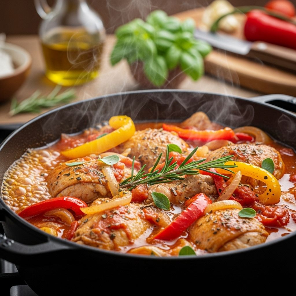 A soul-warming stew that layers savory ingredients for a deeply comforting meal.