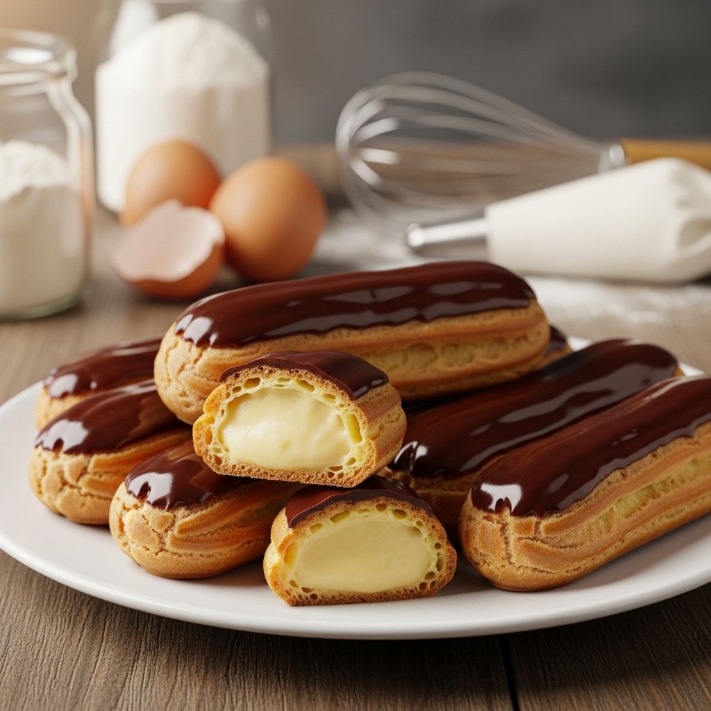 Homemade choux shells and whipped cream combine to create bakery-worthy indulgence.