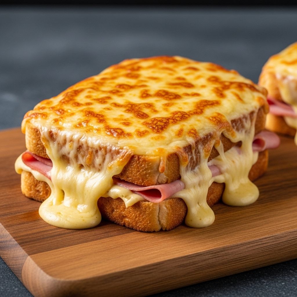 Each bite pairs a crisp exterior with molten cheese and silky béchamel sauce.