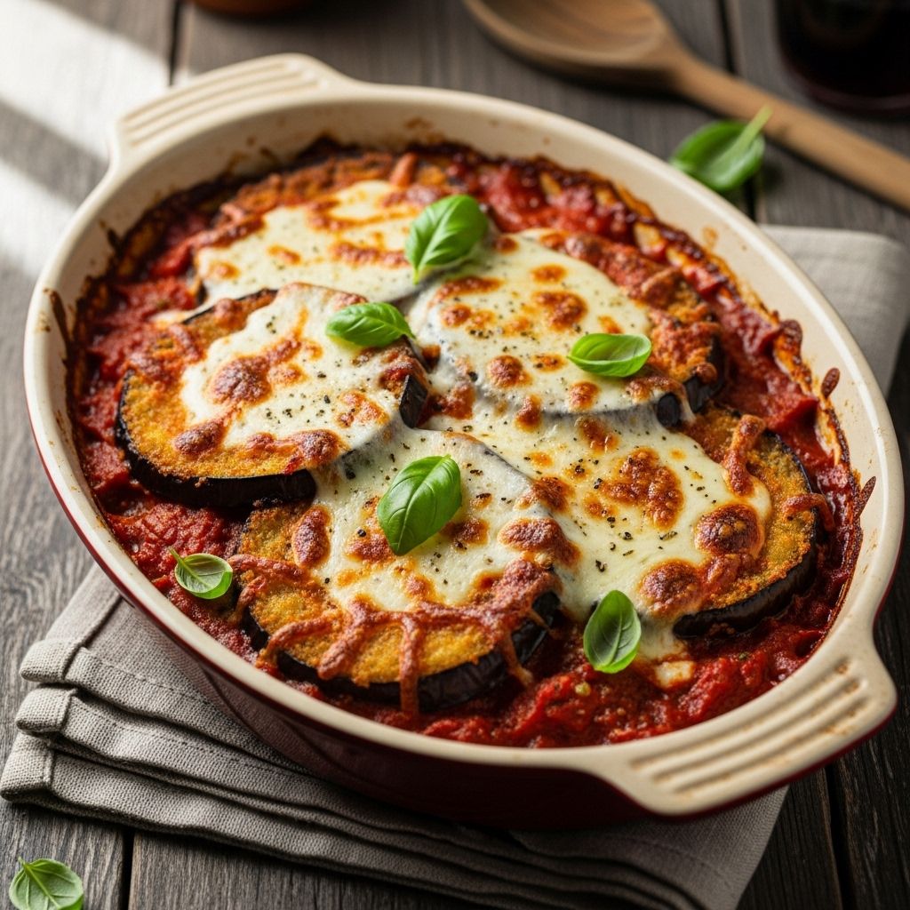 A foolproof method for achieving golden, crunchy eggplant layers that stay tender inside.