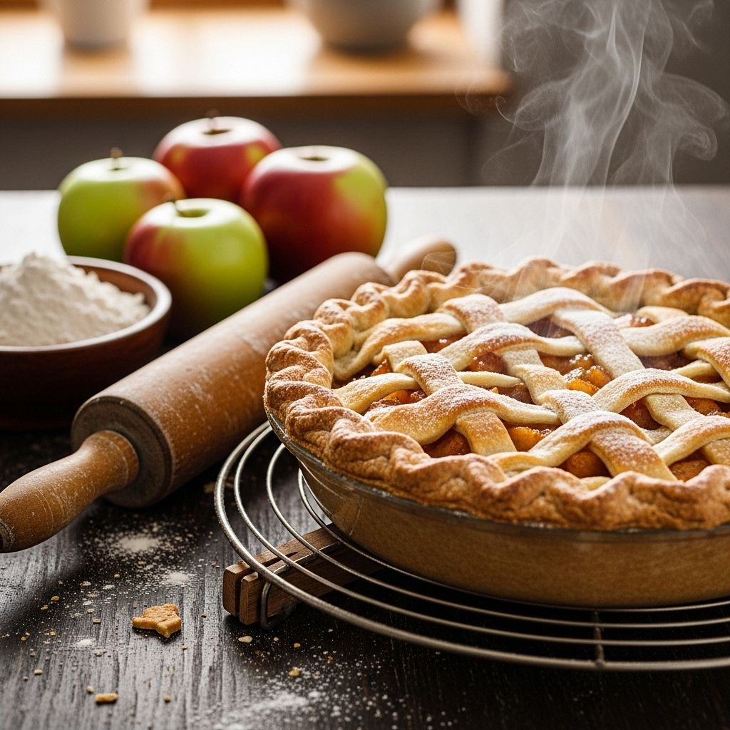 Chilling the dough and venting the top deliver a golden, flaky pie every single time.