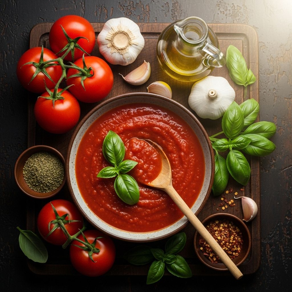 Classic Homemade Marinara Sauce Recipe – The Pioneer Woman Style Slow-simmered tomatoes and herbs meld into a velvety, kitchen-made staple for any occasion.