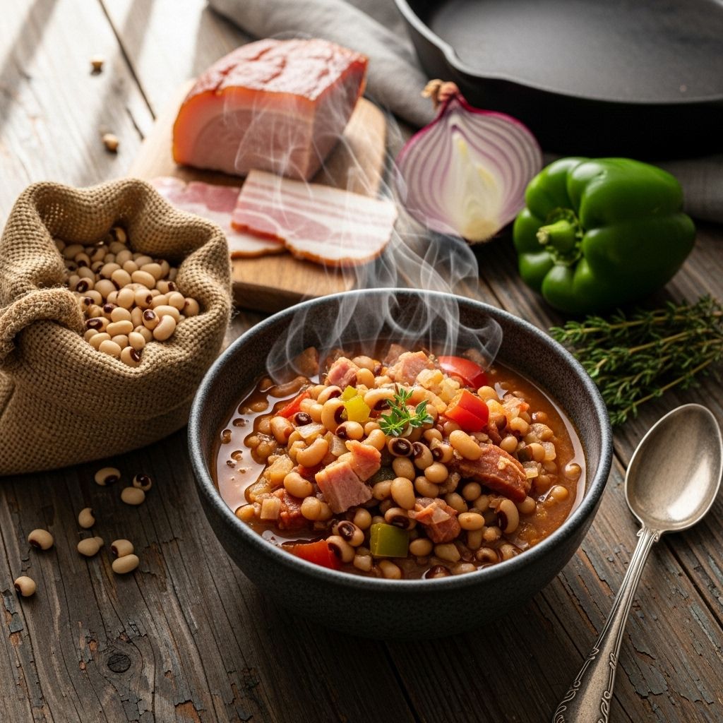 Comforting and rich, this dish blends tradition and flavor for prosperity at every meal.