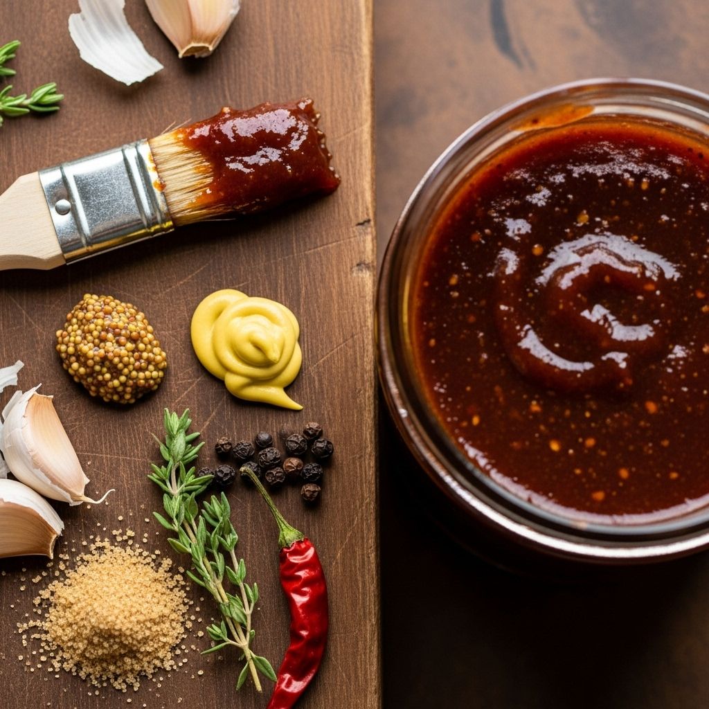 Experience a perfectly sweet and tangy glaze that enhances every bite on ribs and beyond.