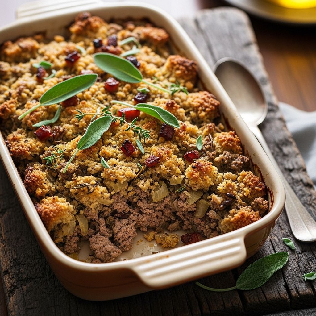 A savory homage to heirloom cooking methods that elevates every festive gathering.