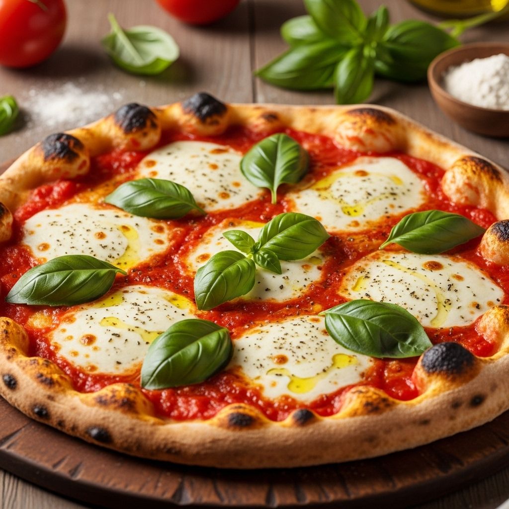 Classic Margherita Pizza: A Timeless Culinary Delight Unlock the secret to a perfect balance of tomato, mozzarella, and fresh basil.