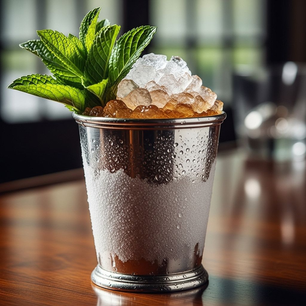 Transform fresh herbs, bourbon, and sugar into an icy ritual worthy of Derby Day.