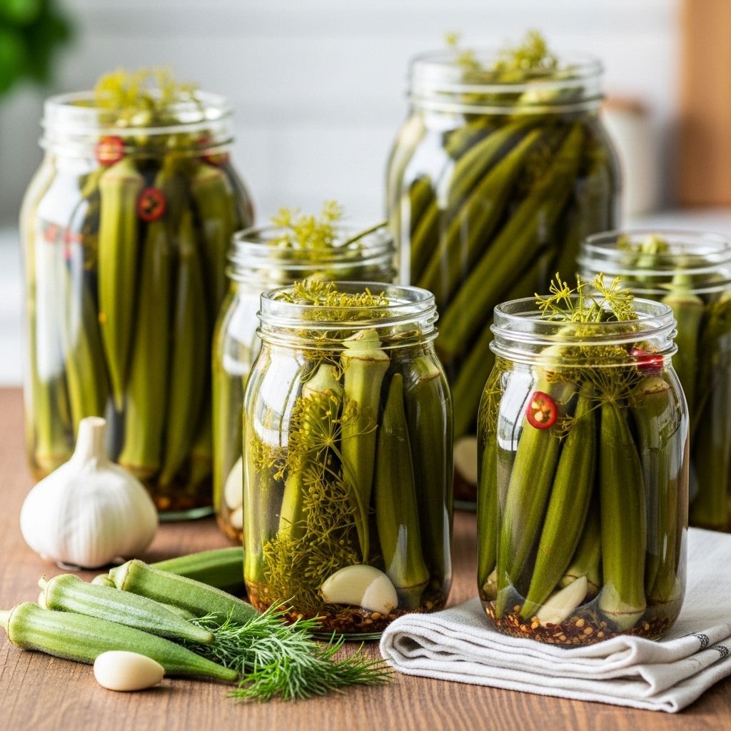 A simple pickling method that locks in okra’s fresh flavor and satisfying crunch.