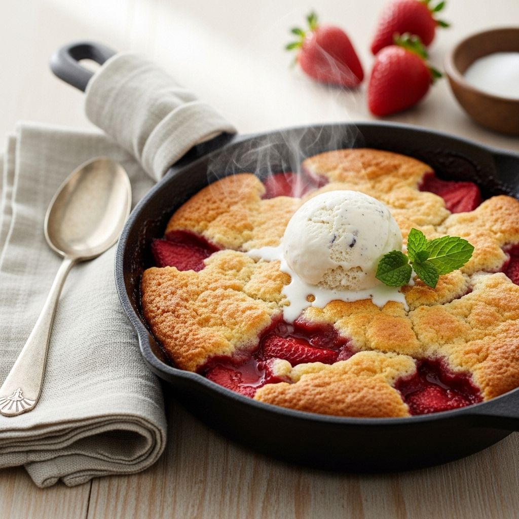 A sweet summer dessert pairing juicy berries with a golden crust for ultimate comfort.