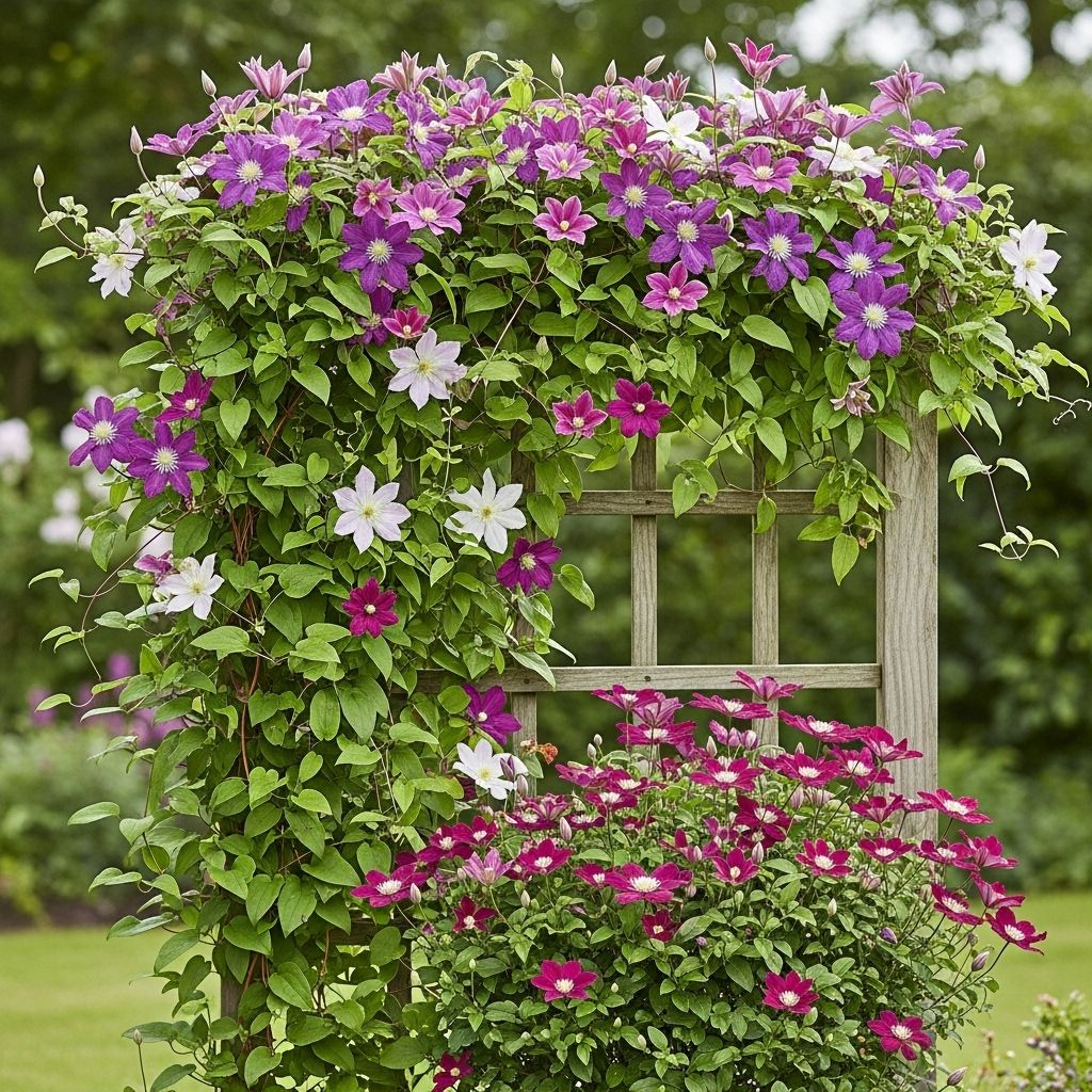From twining stems to compact clumps, nurture each form into vibrant outdoor displays.