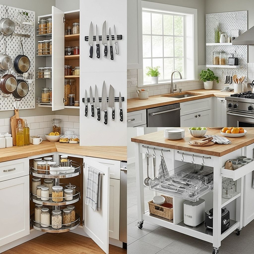 Clever Kitchen Storage Ideas: Creative Solutions for Every Home Create an organized cooking space that feels personalized and effortlessly functional.