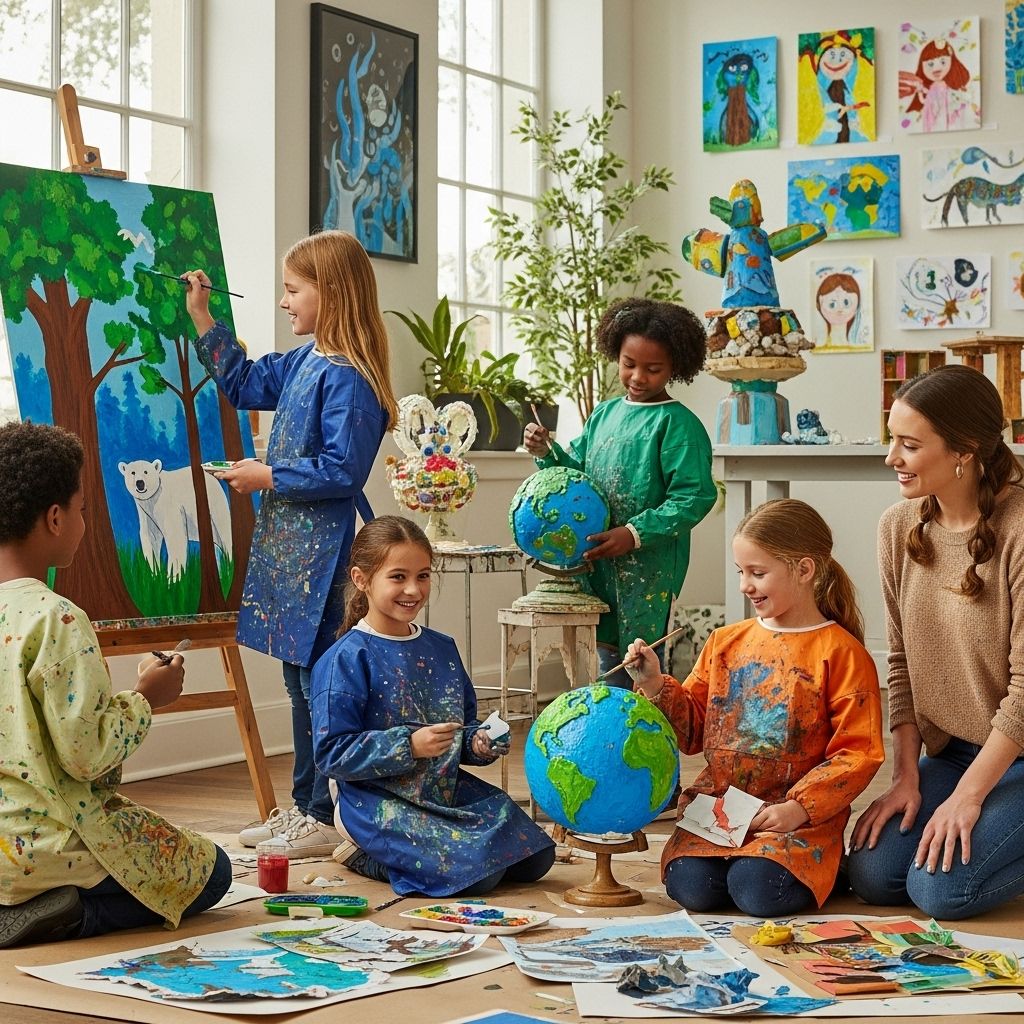 Empowering the Next Generation: Climate Art Congress Inspires Kids to Speak for the Planet Creative art projects engage students worldwide, giving young voices a powerful platform in global climate dialogue.