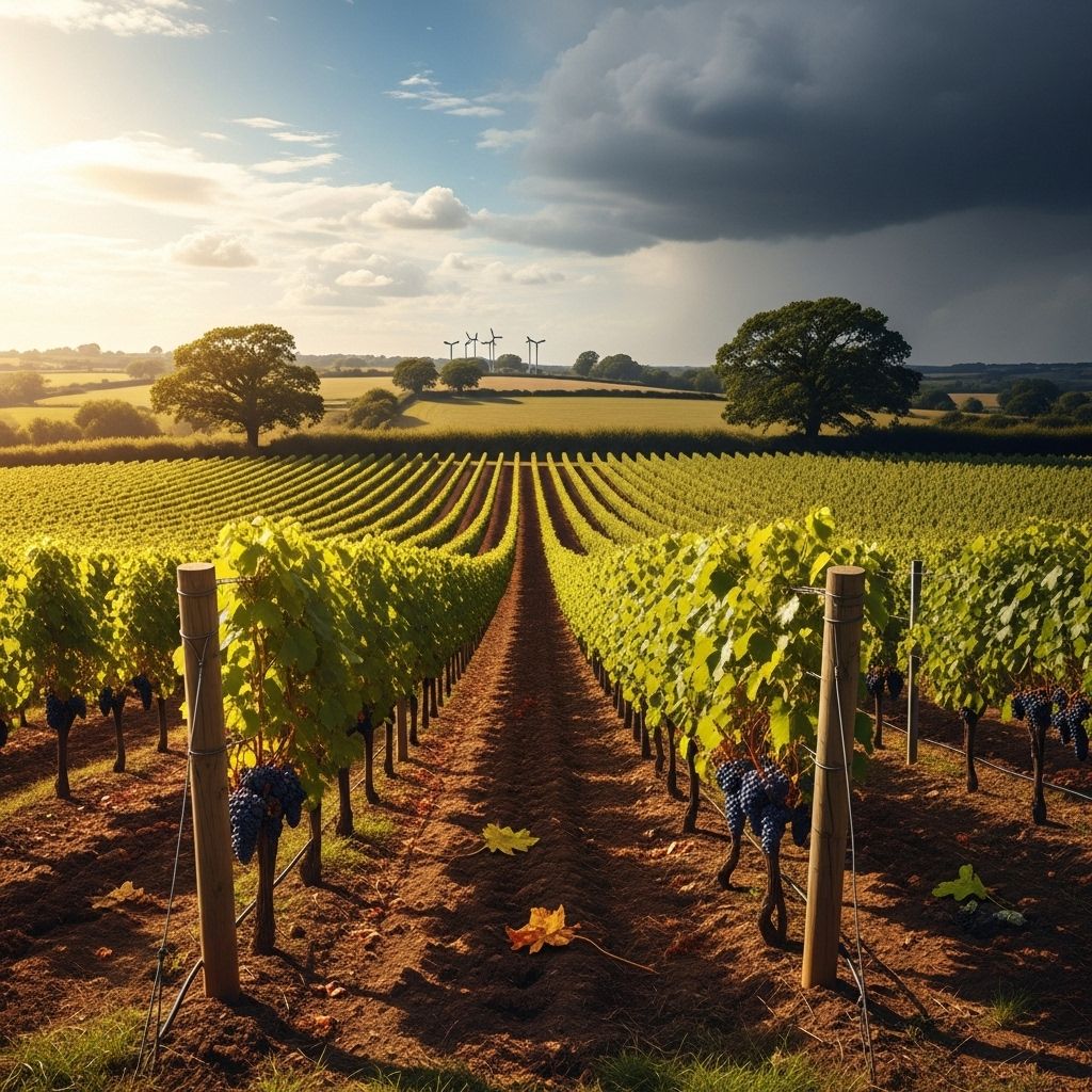 Climate Change Is Transforming UK Wine: Challenges and Opportunities As global temperatures rise, the United Kingdom’s wine industry experiences both remarkable growth and daunting challenges.