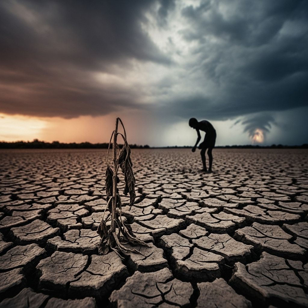 Driven by global warming and extreme weather, the climate crisis is worsening food insecurity and putting millions at risk of hunger worldwide.