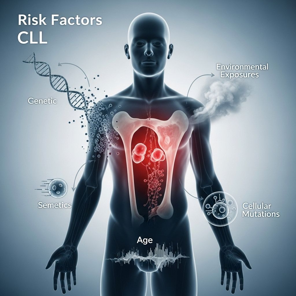 Explore the genetic, environmental, and demographic risk factors associated with chronic lymphocytic leukemia, plus current scientific uncertainties.
