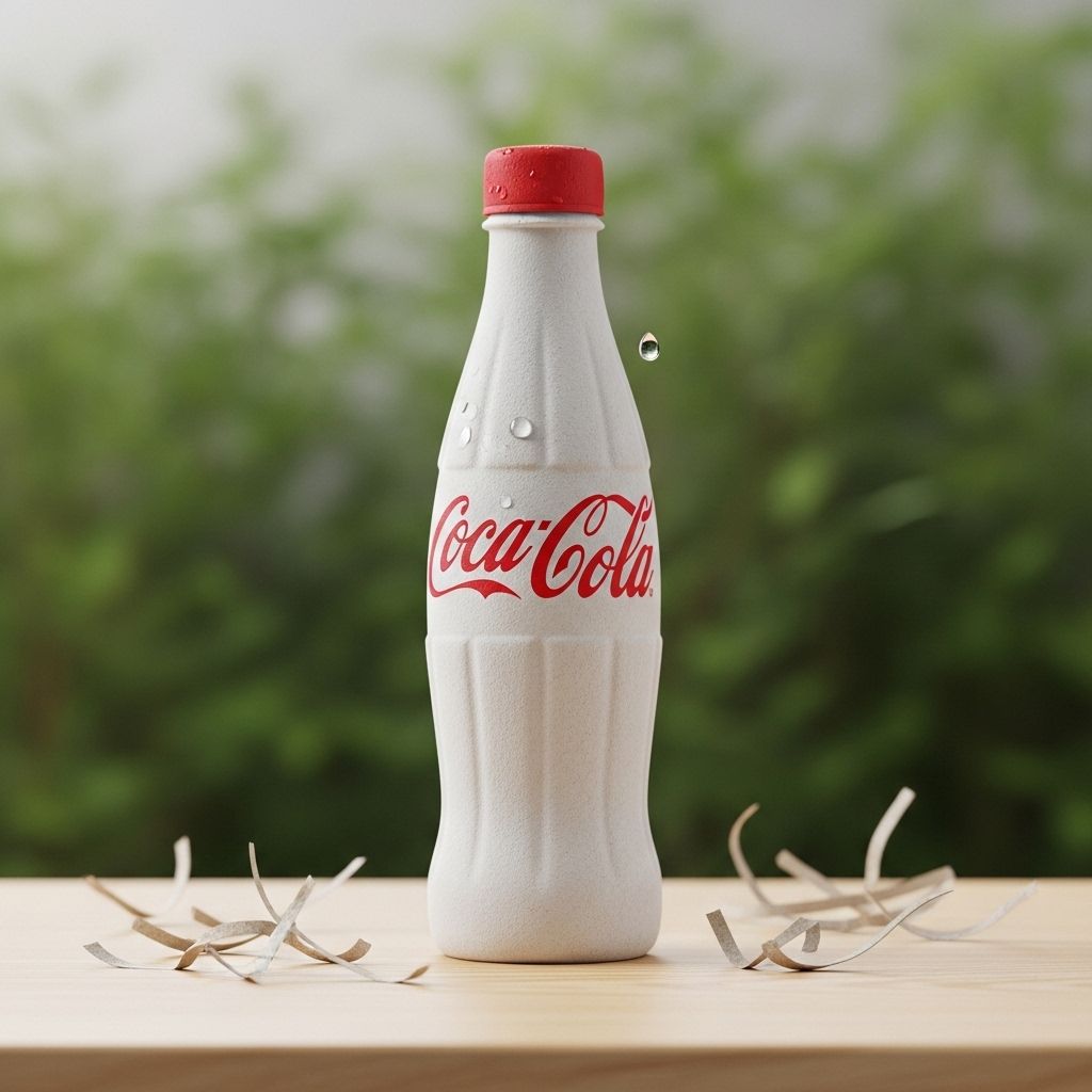 Coca-Cola’s Paper Bottle Trial: Innovating Beverage Packaging for Sustainability Coca-Cola is pioneering paper-based bottles to reduce single-use plastic and advance sustainable packaging innovation.