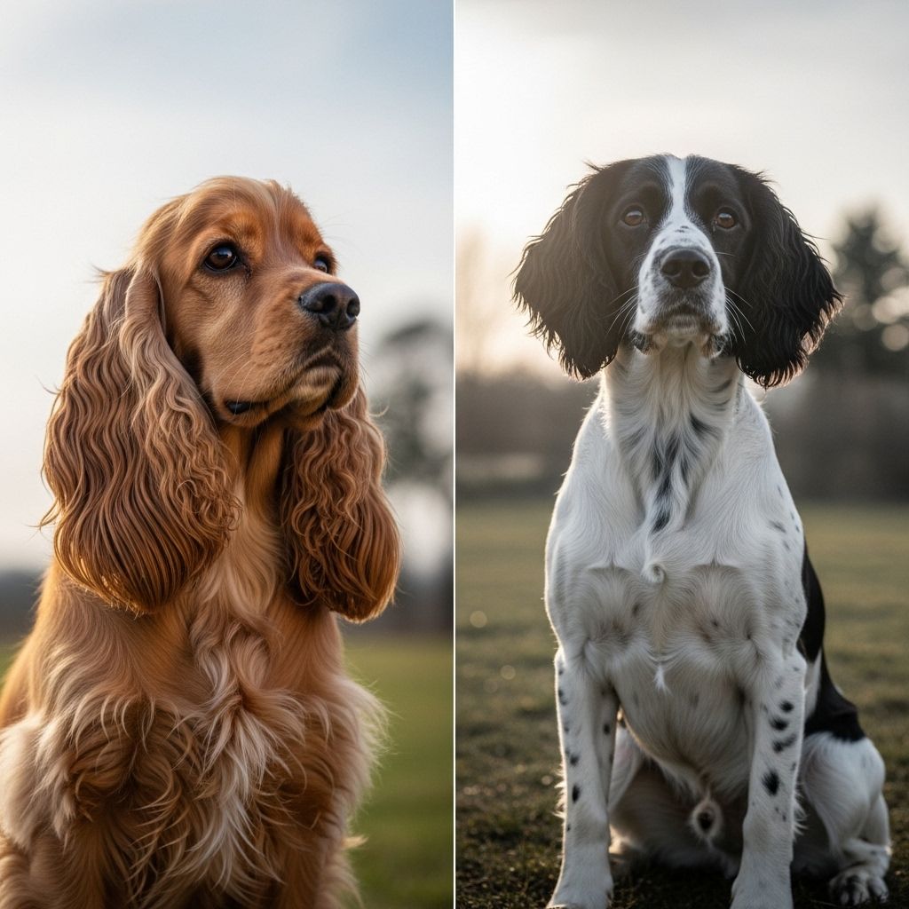 Discover the unique characteristics and traits that set these beloved spaniel breeds apart