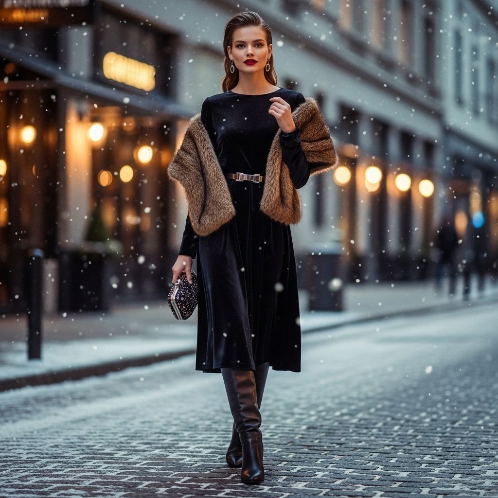Discover 12 chic winter cocktail outfit ideas that combine style, warmth, and elegance for every cold-weather soirée.