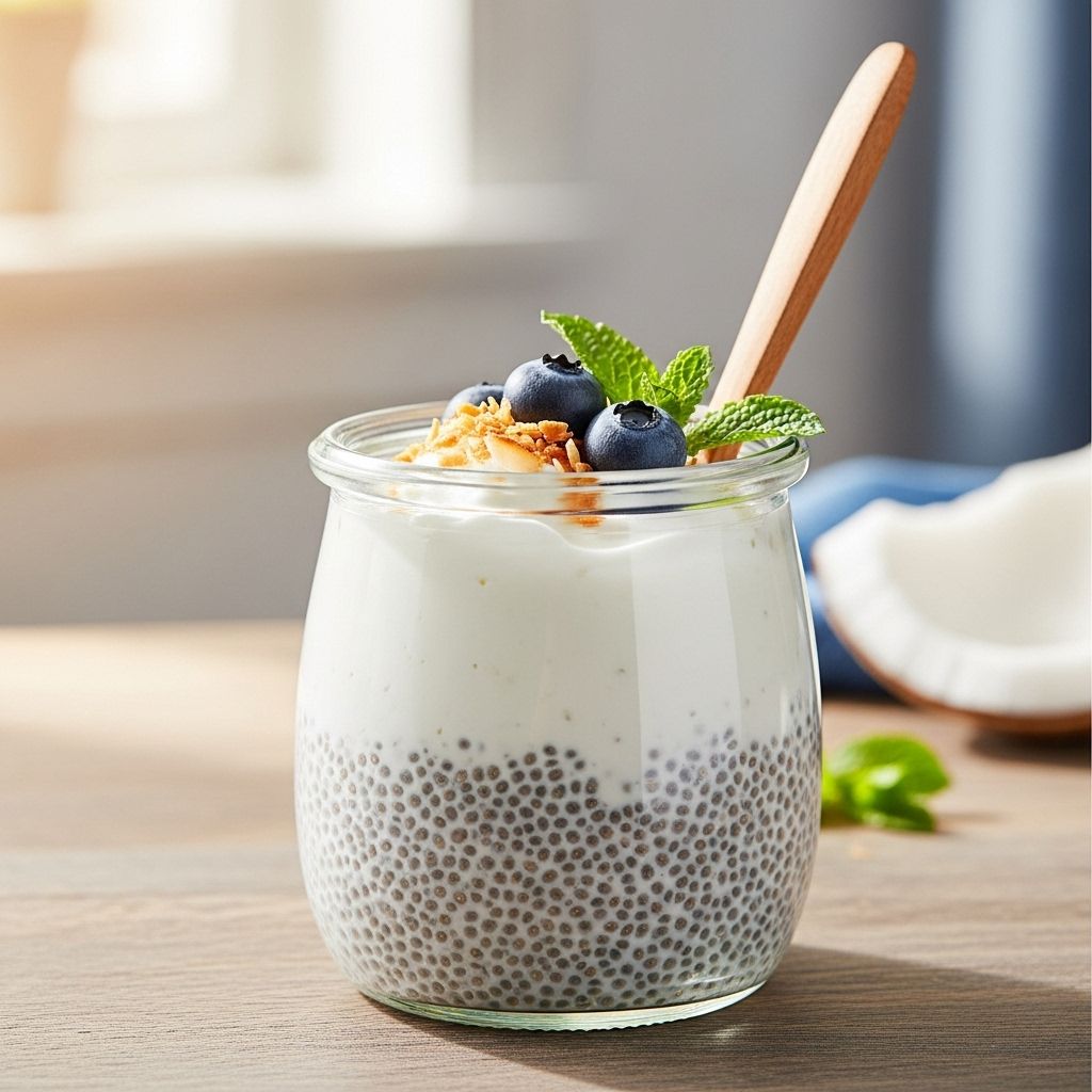 Discover the simplicity and health benefits of coconut chia pudding—a customizable, fiber-rich breakfast or snack.